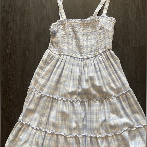 Hollister Light Blue Mini Dress - Picture 5 of 12